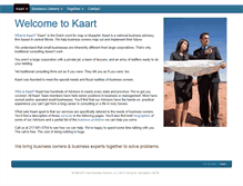 Tablet Screenshot of kaart.com